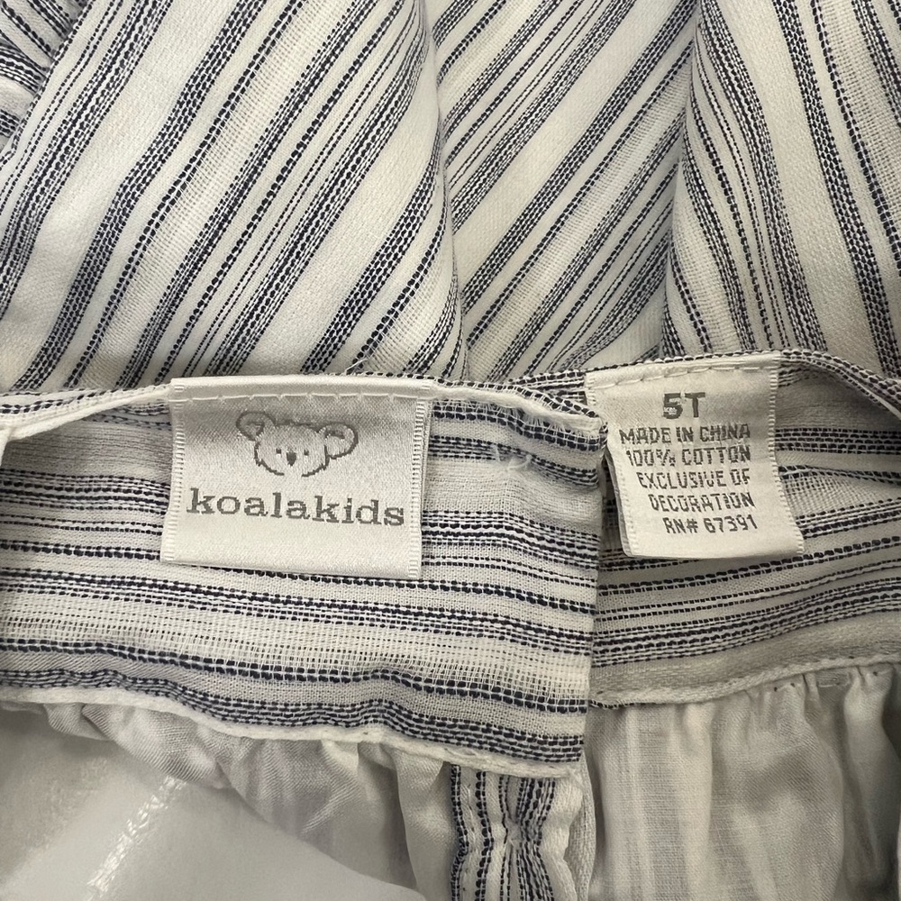 Koala Kids Striped Ruffle Top - Picture 7 of 7